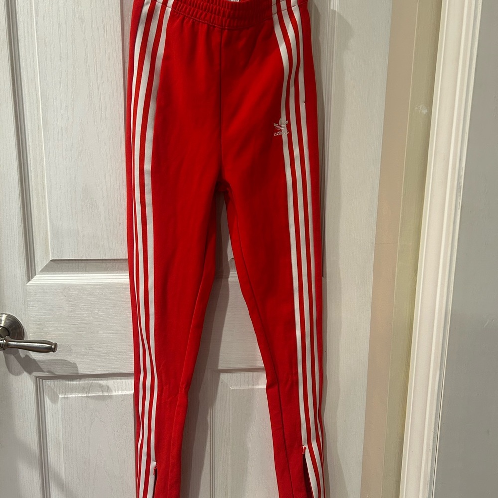 Adidas Women’s Red Track Pants